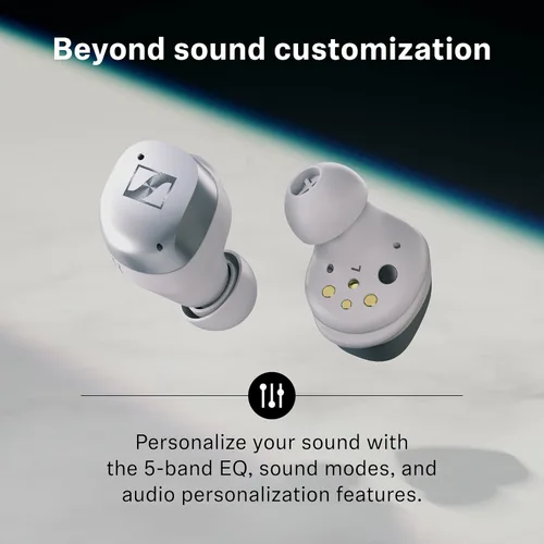 Miniatura 5 de Sennheiser Momentum True Wireless 4 Auriculares - Blanco Plata