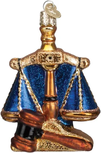 Miniatura 7 de Old World Christmas Adorno de cristal soplado sombrero del tío Sam (36206)