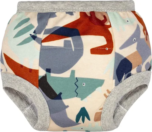 Miniatura 7 de BIG ELEPHANT Potty Training Underwear - 10 Pack, 100% Cotton Absorbent Unisex Toddler Pee Pants for Boys Girls