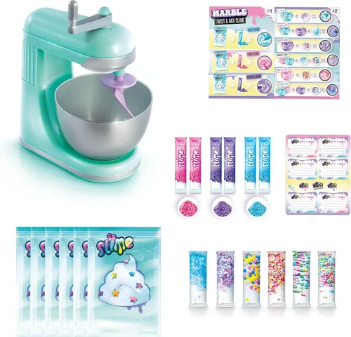 Miniatura 5 de Canal Toys So Slime Marble Twist N Slime Mezclador, Mezcla para Crear tu Propio Slime de Mármol, Aplasta, Estira y Gira para Efectos y Sensaciones