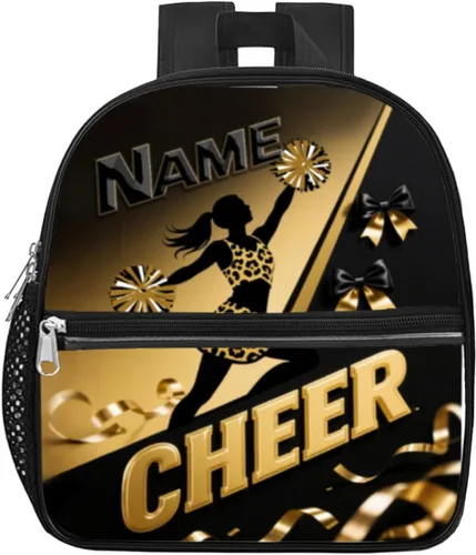 Miniatura 11 de Mochila transparente personalizada para niñas, mochila escolar de porristas de 12 x 6 x 12 pulgadas para mujeres, niños, adolescentes Azul