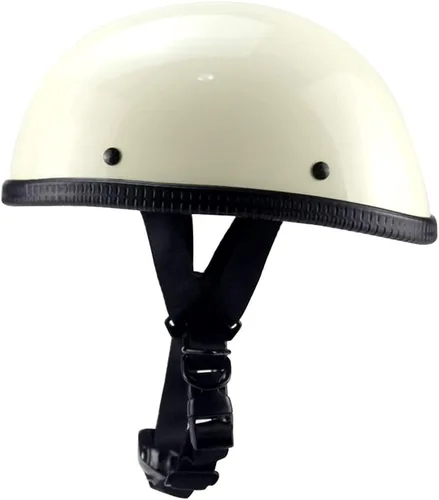 Miniatura 5 de Motorcycle Half Helmet Beanie Cruising Skull Cap Small Helmets for Motorbike Scooter Chopper Moped Scooters Electric DOT