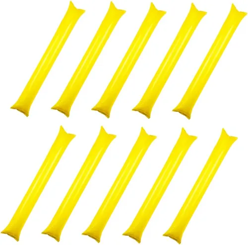 Miniatura 7 de 48 unidades de palitos de trueno para animar gruesos Bam Bam Cheerleading Noise Makers Globos para eventos deportivos, baile, baloncesto, fútbol
