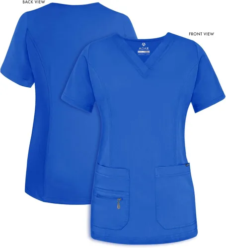 Miniatura 5 de Adar Pro - Ropa quirúrgica para mujer, con cuello en V elevado