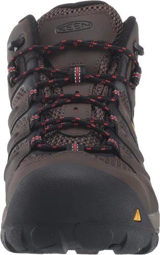 Miniatura 2 de Botas de trabajo impermeables con puntera de acero de altura media Lansing Mid para hombre, de KEEN Utility marrón (Cascade Brown/Brindle)