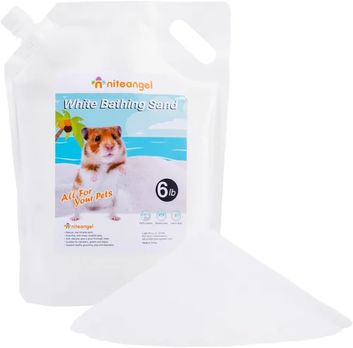 Miniatura 11 de Niteangel Arena de Baño del Desierto para Hámster Arena de Baño sin Polvo o Arena para Arenero para Hámster, Chinchillas, Jerbo, Ratón, Degu u