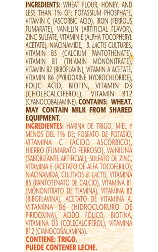 Miniatura 3 de Cereal infantil Nestlé Nestum, trigo y miel, hecho para niños de 12 meses en adelante, envase de 10.6 onzas (paquete de 6)