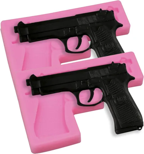 Miniatura 7 de 2 moldes de silicona para pistola de pistola, pistola suave 3D para panecillos, tapetes de impresión barroco, pudín, chocolate, cubitos de hielo