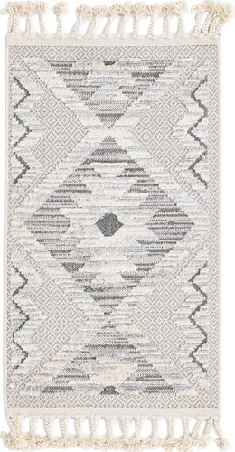 Miniatura 3 de Unique Loom Arlo Collection - Alfombra Kai (rectangular 2' 0" x 3' 0", beige arenoso/gris)