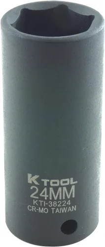 Miniatura 10 de K Tool International Impacto de zócalo 0.394 in 1/2" Dr