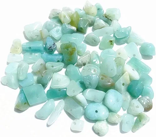 Miniatura 6 de PLTbeads Kit de pulseras de cintura de piedras preciosas curativas natrales de 0.197-0.315 in, diseño de piedras irregulares, fabricación de joyas