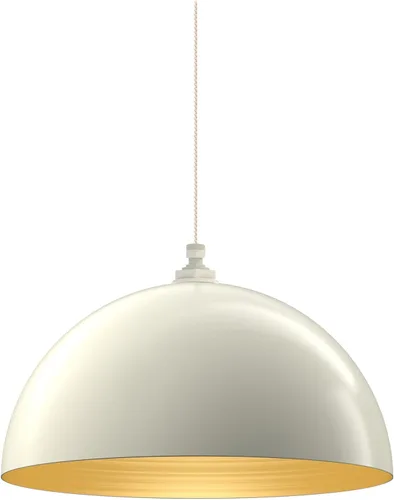 Miniatura 56 de Steel Lighting Co. Melrose - Lámpara colgante Montada en el techo Cúpula redonda de 18 pulgadas Estilo moderno contemporáneo de granja