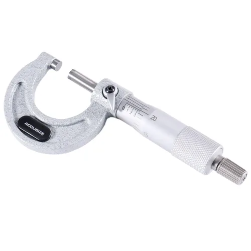 Miniatura 3 de Accusize Industrial Tools Micrómetro de exterior de ultra precisión 0 - 1 pulgada x 0.0001 pulgada, Eg00-0001 0-1", Ultra-Precision, Carbide