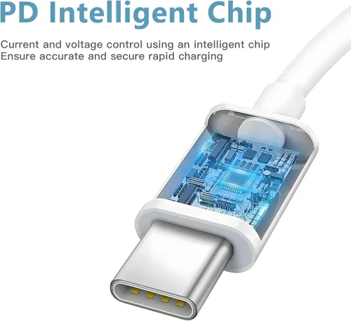 Miniatura 2 de Cargador para iPhone 15, 16, 17, carga rápida, cable de carga USB C de 10 pies de largo con bloque de carga rápida de teléfono tipo C de 30 W