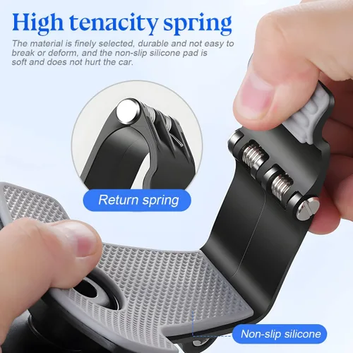 Miniatura 3 de zipelo Soporte para Teléfono de Coche, Soporte de Teléfono Celular de ABS para Auto, Soporte de Teléfono Celular de Salpicadero de 1400 Grados