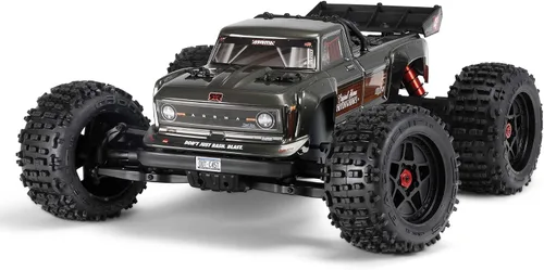 Miniatura 11 de ARRMA Camión RC Outcast 4X4 4S BLX 1/10 4WD Camión de acrobacias RTR (batería y cargador no incluidos), rojo, ARA4410V2T4