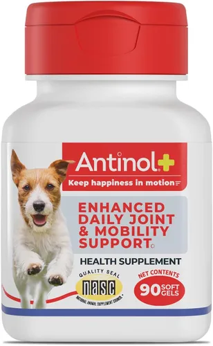 Miniatura 10 de Antinol Suplemento para la movilidad, la cadera y las articulaciones para perros, mejillones de labios verdes y aceite de krill, suplemento