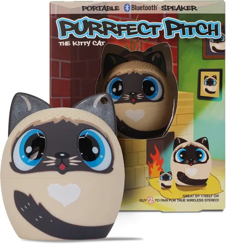Miniatura 12 de My Audio Pet Mini altavoz inalámbrico Bluetooth para niños de todas las edades, estéreo inalámbrico verdadero – Empareja con otra mascota TWS