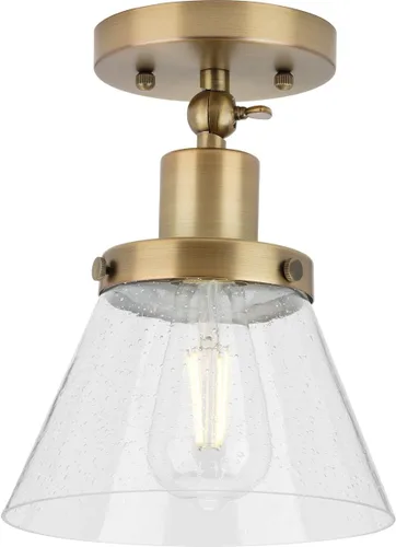 Miniatura 3 de Progress Lighting P350198-163 Hinton Cerca del Techo, 10.00x8.00x8.00, Latón