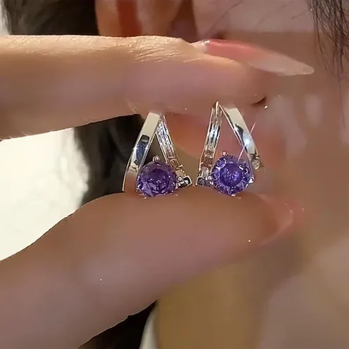 Miniatura 2 de Lymphatic Prime - Aretes de acupresión para actividad linfática Aretes de aro de drenaje linfático con germanio para regalos de cumpleaños