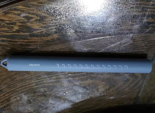 Miniatura 3 de Rodillo de silicona Rodillo de acero inoxidable con núcleo interno antiadherente azul