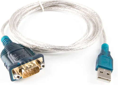 FTDI - Cable USB RS232 a DB9 macho Pinout completo compatible con UC232 US232 Cable serie micro USB tipo C cable serial (59.1 in USB a macho ft232r)
