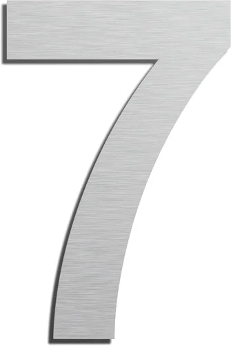 Miniatura 34 de Números de casa autoadhesivos – Números de puerta de acero inoxidable de 6 pulgadas para exteriores – Número de casa grande y moderno, número