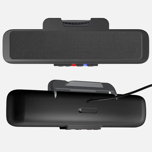 Miniatura 7 de Cyber Acoustics Barra de Altavoces USB y Bluetooth (CA-2890BT) – Altavoz Alimentado por USB con Micrófono para PC y Bluetooth para Conectar