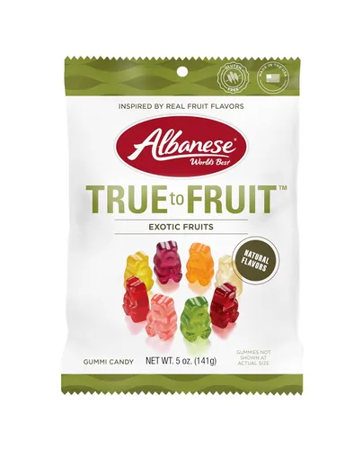 Miniatura 14 de Albanese Ultimate 8 Flavor Gummi Bears, ositos de goma de 8 sabores, 2.5 oz, 12