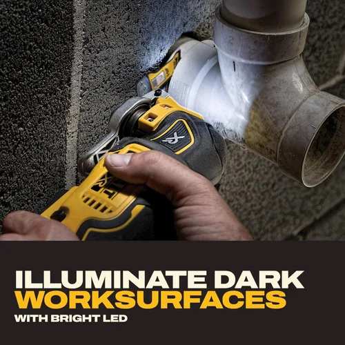 Miniatura 6 de DEWALT MAX XR 20V - Kit de multiherramienta oscilante, accesorios de herramienta oscilante, sin cable, 3 velocidades, cambio rápido de hoja, papel