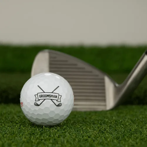 Miniatura 4 de Pelotas de golf personalizadas, 1 docena, Wilson, diseños personalizados para padrinos de boda, padrino, ushers, oficiales Groomsman