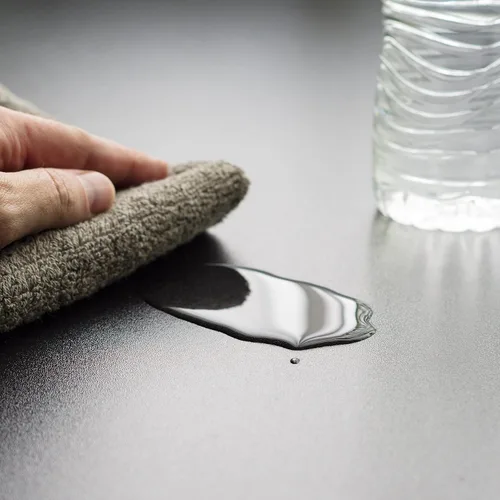 Miniatura 6 de IRIS USA, Inc. - Mesa moderna de oficina para laptop y computadora de 32 pulgadas para oficina en casa, superficie resistente al agua y a