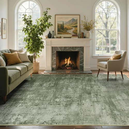Miniatura 76 de Alfombra de pasillo lavable de 2 x 6 pies, antideslizante, de pelo bajo, alfombra de área de cocina, alfombra suave y larga para entrada, alfombra