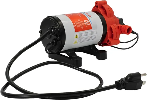 Miniatura 4 de SEAFLO Bomba de agua dulce serie 33 de 110 V/115 V CA, bomba de presión autocebante de 3.3 GPM 45 PSI con interruptor de presión inteligente, bomba