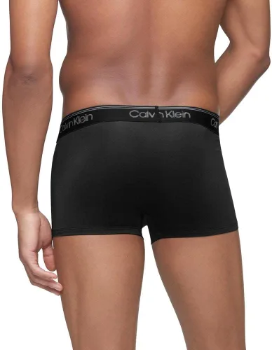 Miniatura 4 de Calvin Klein ropa interior de microfibra elástica para hombre, paquete de 3
