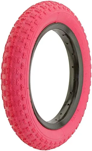 Miniatura 7 de Alta Neumático de bicicleta Duro 12 1/2 "x 2 1/4" Comp 3 hilos estilo niños bicicleta neumático, varios colores Negro