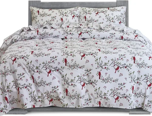 Miniatura 12 de Elegant Comfort Juego de sábanas suaves de franela de 100 % algodón turco, 4 piezas, calidad premium, sábana bajera con bolsillo profundo, ultra