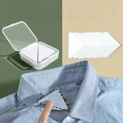 Miniatura 3 de El collar de plástico se mantiene para el cuello de la camisa que se mantiene anti deformación del borde fácil de usar, mantiene tus collares
