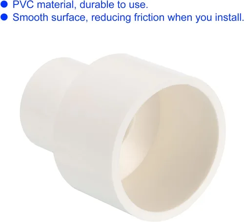 Miniatura 5 de M METERXITY 1 paquete de accesorios de tubería de PVC – adaptadores de conectores de tubería de agua, enchufe de acoplamiento reductor, se aplica a