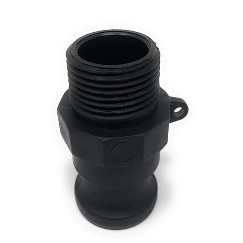 Miniatura 3 de Gloxco Acoplamiento de leva y ranura de polipropileno tipo F, adaptador Camlock macho de 1-1/4" x NPT macho de 1-1/4" (CAM-12-F-PP)