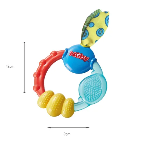 Miniatura 8 de Nuby Wacky - Anillo de dentición, multicolor