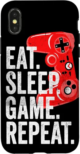 Miniatura 5 de Video Games Eat Sleep Game Funny Gamer Boys Teens Gift Case for iPhone 17