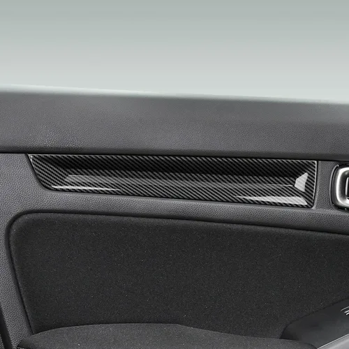 Miniatura 4 de Tiras Cubiertas Calcomanías para Manijas de Puerta Interior de Automóvil para Honda Civic 11ª Generación 2022 2023 2024 2025 Accesorios Pegatinas