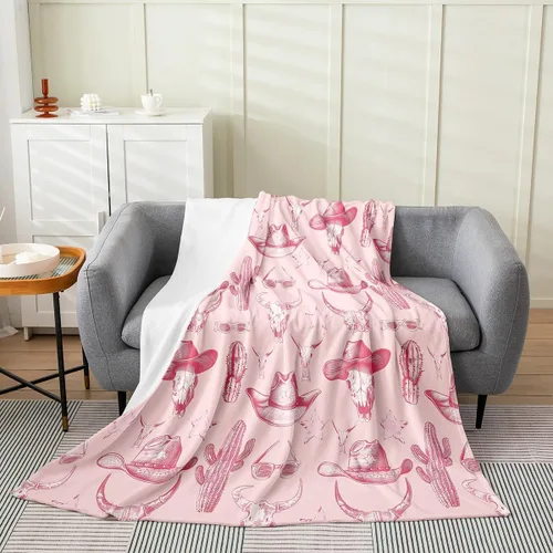 Miniatura 33 de jejeloiu Cute Mushroom Decor Plush Throw Blanket, For Kids Boys Girls 40"x50" Botanical Plants All Season,Bed Blanket Cartoon Mushrooms Flannel