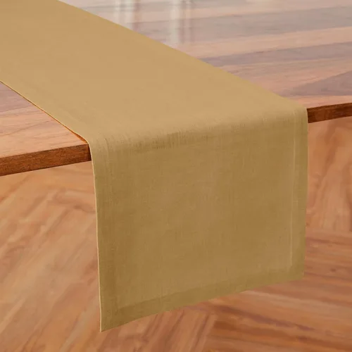 Miniatura 52 de Solino Home Camino de mesa de lino blanco de 36 pulgadas, 100% lino puro, camino de mesa pequeño de 14 x 36 pulgadas, ideal para tocador y mesas 01