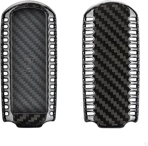 Miniatura 7 de Funda para llavero de fibra de carbono genuina para Mazda 2 3 Axela 5 6 Atenza 8 CX-3 CX-4 CX-5 CX-7 CX-9 MX-5 Miata para Toyota Yaris para Scion iA