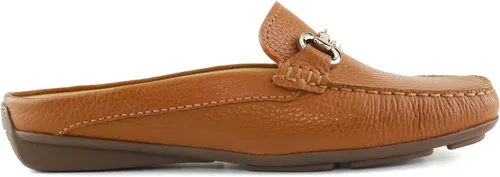 Miniatura 4 de MARC JOSEPH NEW YORK Sandalias planas de cuero genuino para mujer, informales, cómodas, con puntera cerrada, sin espalda, ligeras, a la moda
