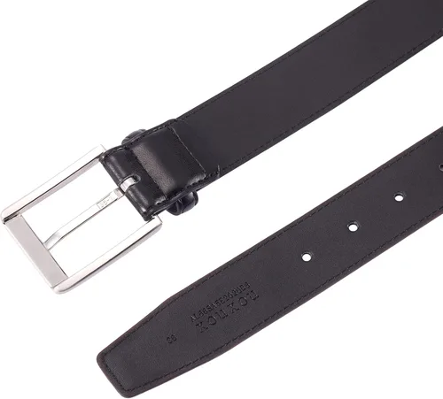 Miniatura 4 de XOUXOU Cinturones de Cuero Casuales para Hombre de Jeans Cinturón Clásico de Trabajo de Negocios de Vestir con Hebilla de Punta para Hombres