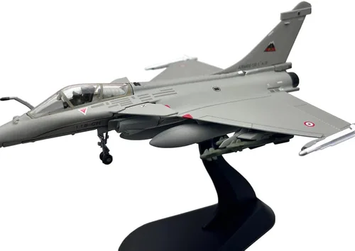 Miniatura 6 de 1:100 France Rafale C Libia War Fighter Jet Avión de metal militar fundido a troquel modelo para colección o regalo (Rafale)