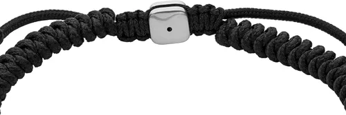 Miniatura 3 de Fossil - Brazalete de acero inoxidable y cuentas para hombre